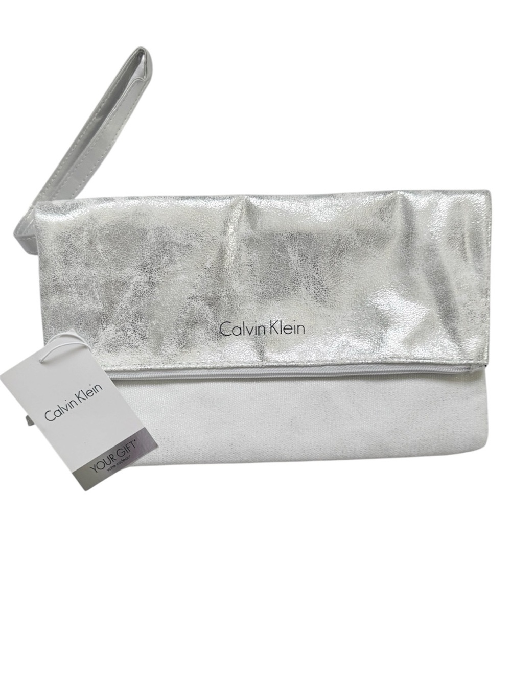 Calvin Klein Foldover Wristlet